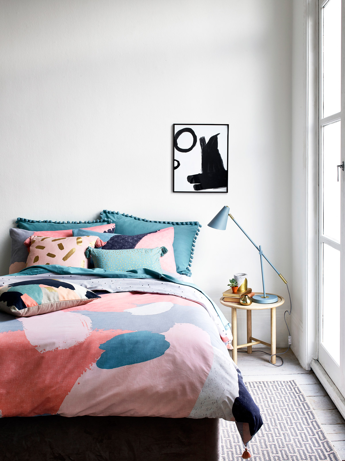 The bed design should be placed in such a way that is isnt the first thing you see - Beautiful Homes